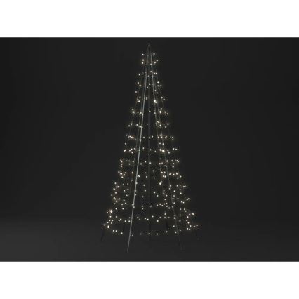 Twinkly - LED RGBW Димируем екстериорен коледна елха LIGHT TREE 300xLED 2 м IP44 Wi-Fi