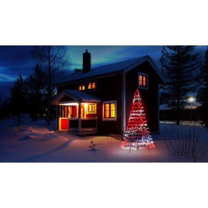Twinkly - LED RGBW Димируем екстериорен коледна елха LIGHT TREE 450xLED 3 м IP44 Wi-Fi