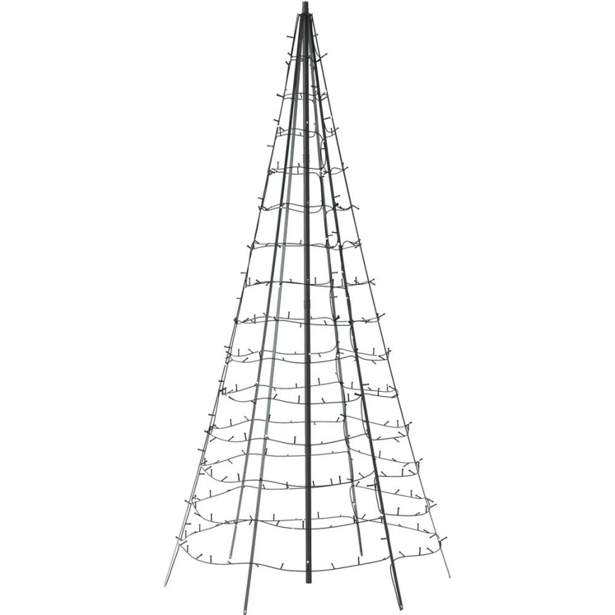 Twinkly - LED RGBW Димируем екстериорен коледна елха LIGHT TREE 450xLED 3 м IP44 Wi-Fi