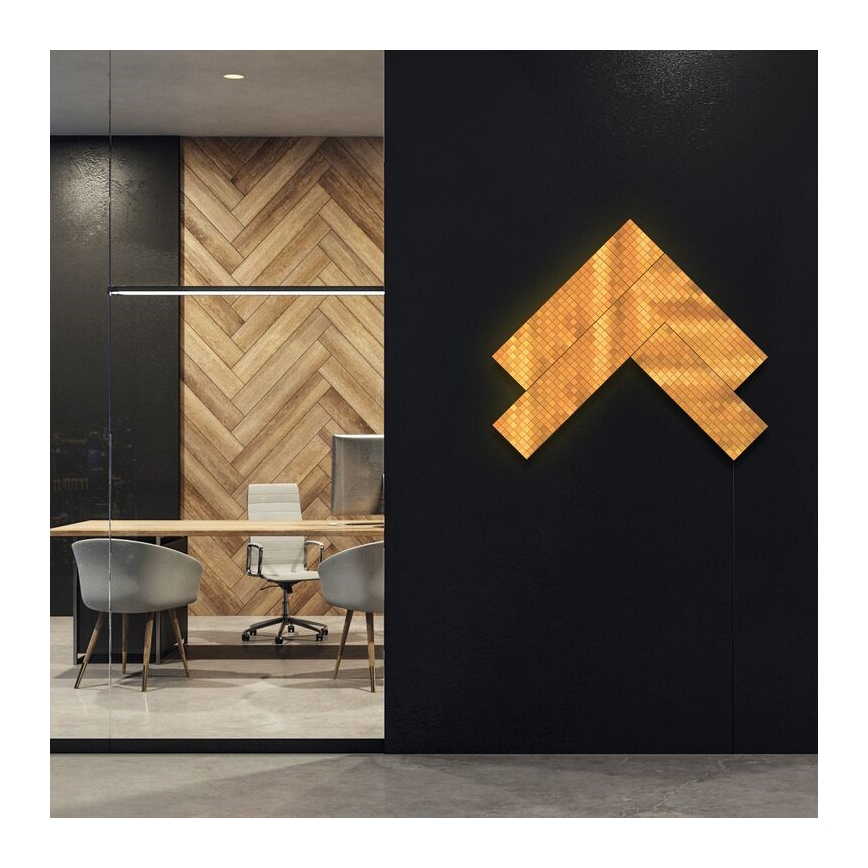 Twinkly - LED RGB Димируем панел SQUARES 64xLED 16x16 см Wi-Fi