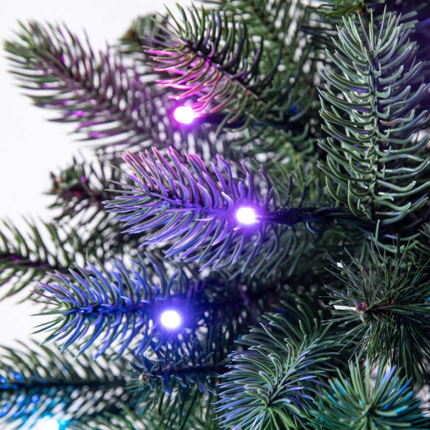 Twinkly - LED RGB Димируем Коледен венец PRE-LIT WREATH 50xLED Ø 61 см Wi-Fi