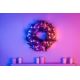 Twinkly - LED RGB Димируем Коледен венец PRE-LIT WREATH 50xLED Ø 61 см Wi-Fi