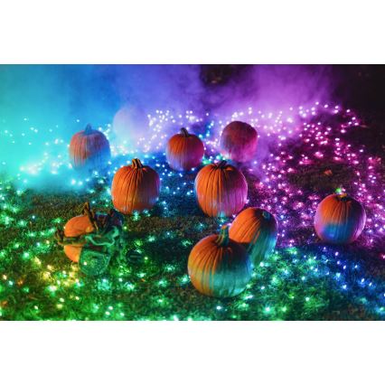 Twinkly - LED RGBW Димируем екстериорен коледни лампички STRINGS 250xLED 23,5 м IP44 Wi-Fi