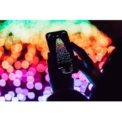 Twinkly - LED RGB Димируем екстериорен коледни лампички STRINGS 250xLED 23,5 м IP44 Wi-Fi