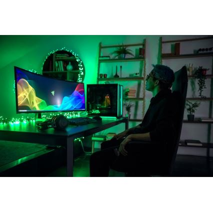 Twinkly - LED RGB Димируем екстериорен коледни лампички STRINGS 250xLED 23,5 м IP44 Wi-Fi