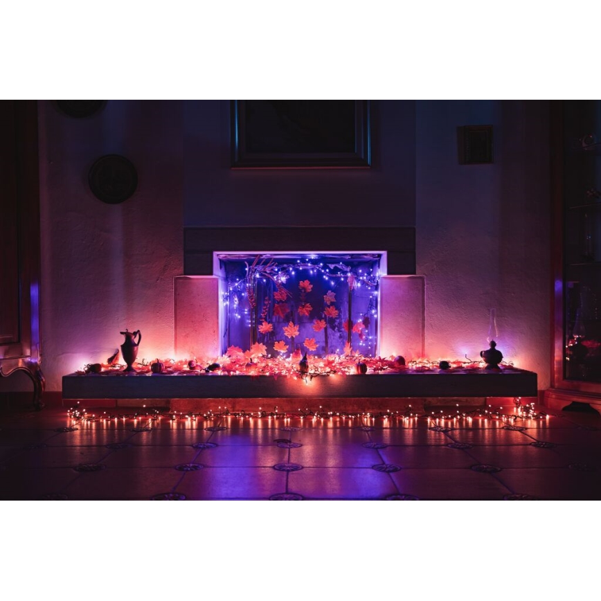 Twinkly - LED RGB Димируем екстериорен коледни лампички STRINGS 250xLED 23,5 м IP44 Wi-Fi