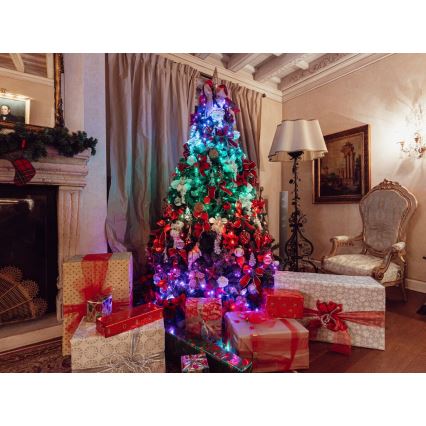 Twinkly - LED RGB Димируем екстериорен коледни лампички STRINGS 250xLED 23,5 м IP44 Wi-Fi