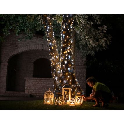 Twinkly - LED Димируем екстериорен коледни лампички STRINGS 400xLED 35,5 м IP44 Wi-Fi
