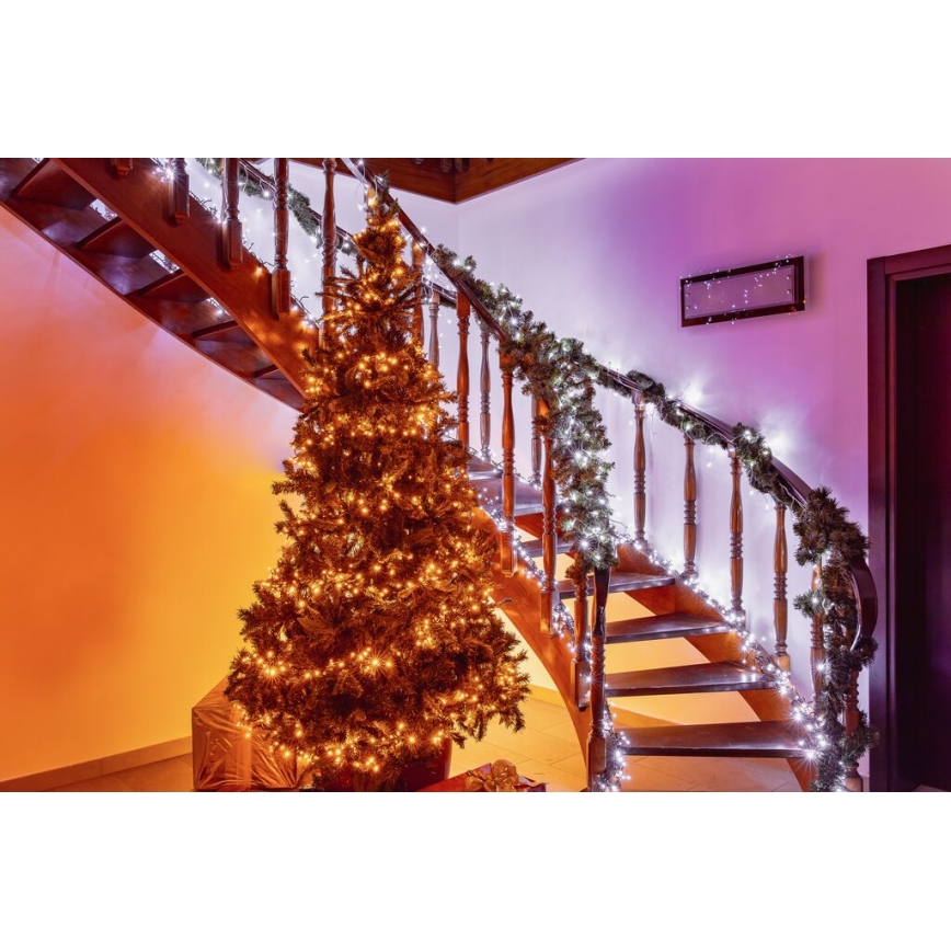 Twinkly - LED Димируем екстериорен коледни лампички STRINGS 400xLED 35,5 м IP44 Wi-Fi