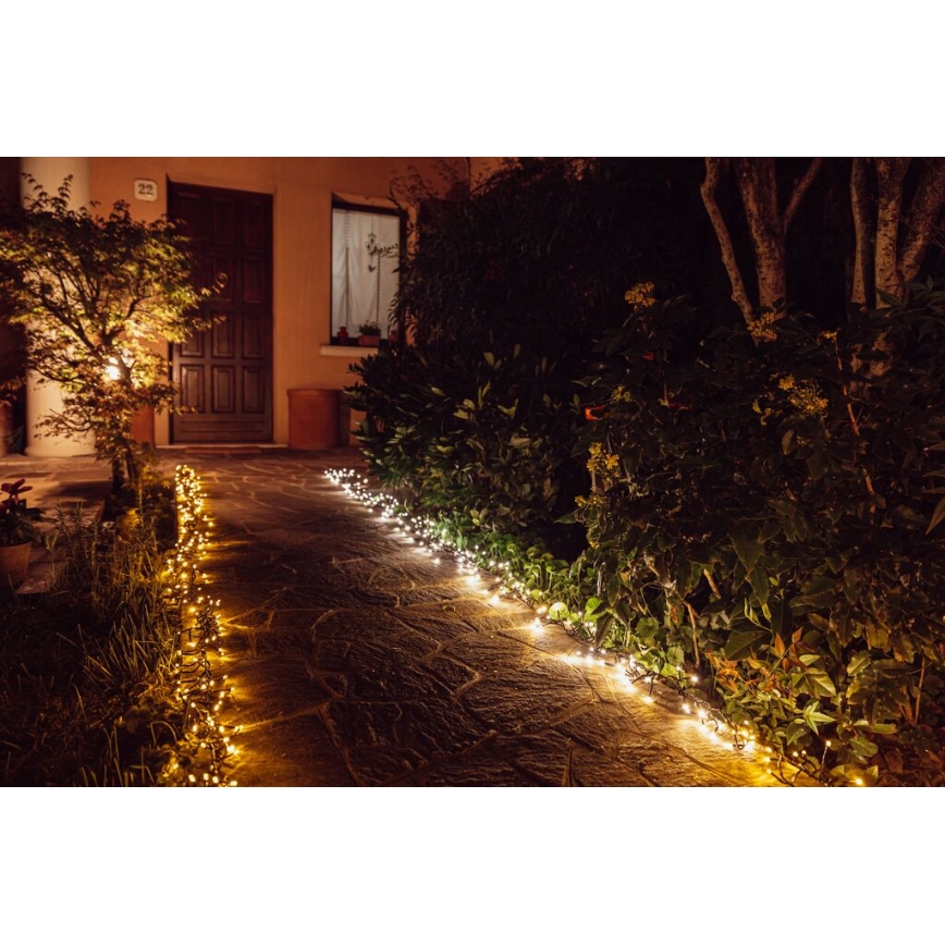 Twinkly - LED Димируем екстериорен коледни лампички STRINGS 400xLED 35,5 м IP44 Wi-Fi
