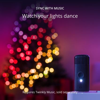 Twinkly - LED RGB Димируем екстериорен коледни лампички STRINGS 750xLED 63,5 м IP44 Wi-Fi