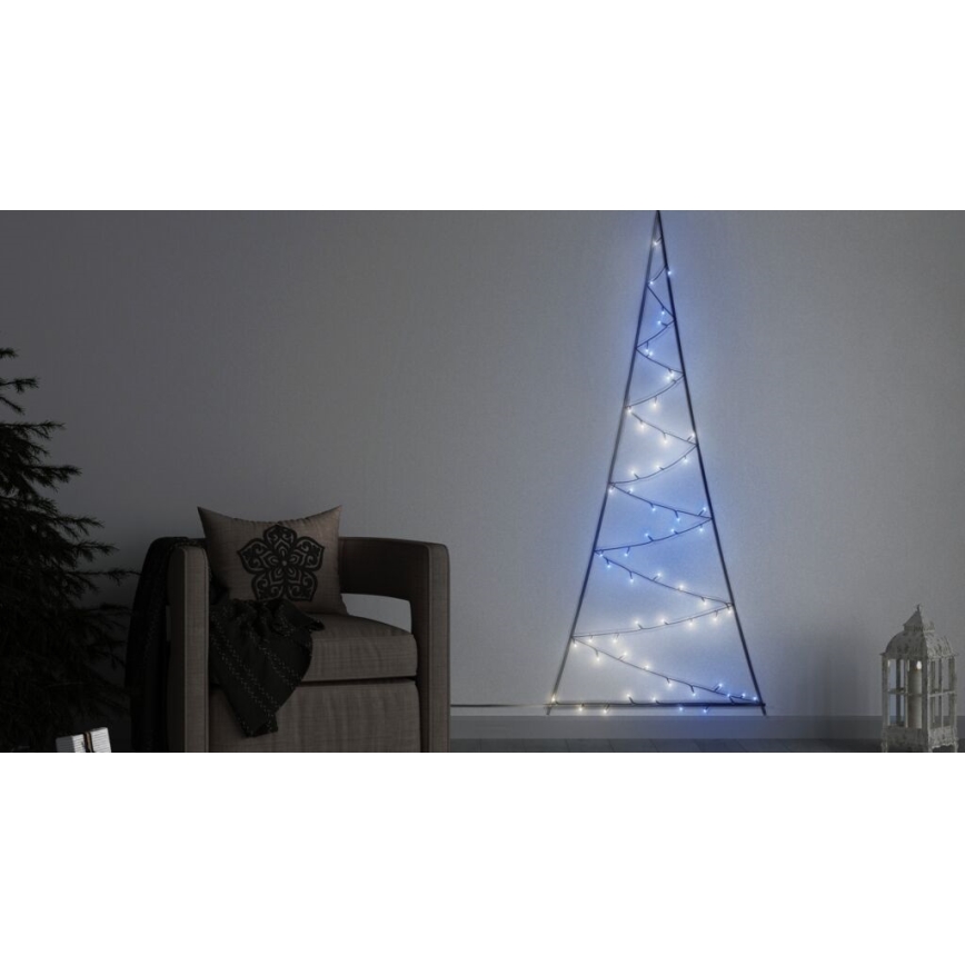 Twinkly - LED RGBW Димируем екстериорен коледна елха LIGHT TREE 70xLED IP44 Wi-Fi