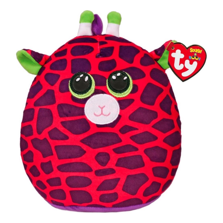 TY - Плюшена играчка Squishy GILBERT жираф 22 см