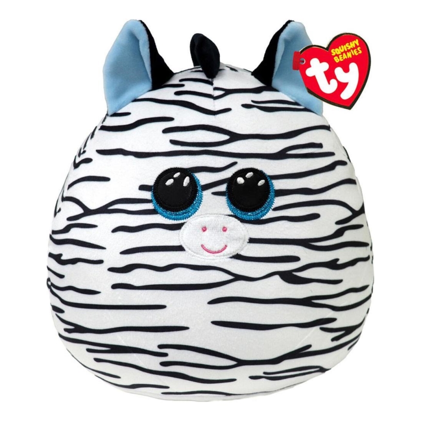 TY - Плюшена играчка Squishy XANDER зебра 22 см