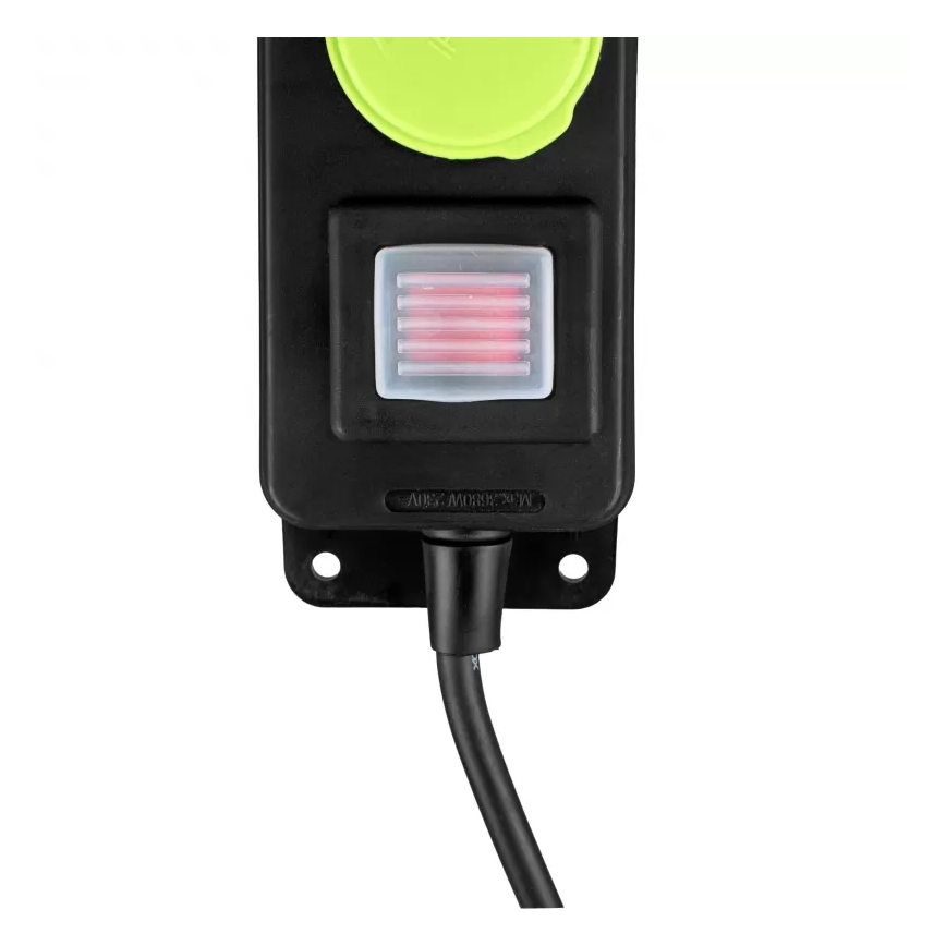 Удължител с ключ, 3 гнезда, 3 м, IP44