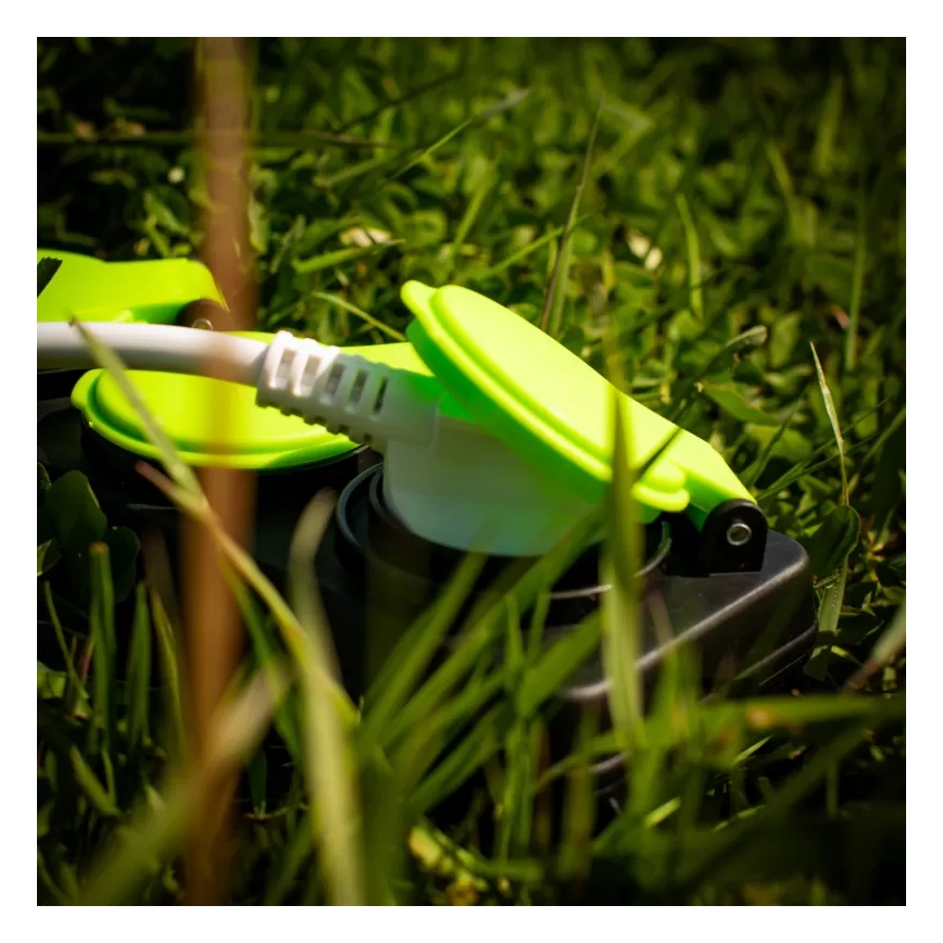 Удължител с ключ, 3 гнезда, 5 m, IP44