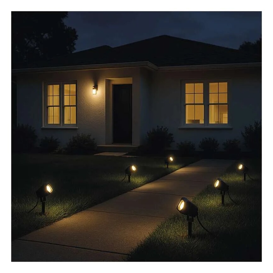 LED RGBIC Димируем екстериорен лампа GoSmart - разширение LED/1,5W/230V 3000-6500K IP65 Wi-Fi Tuya