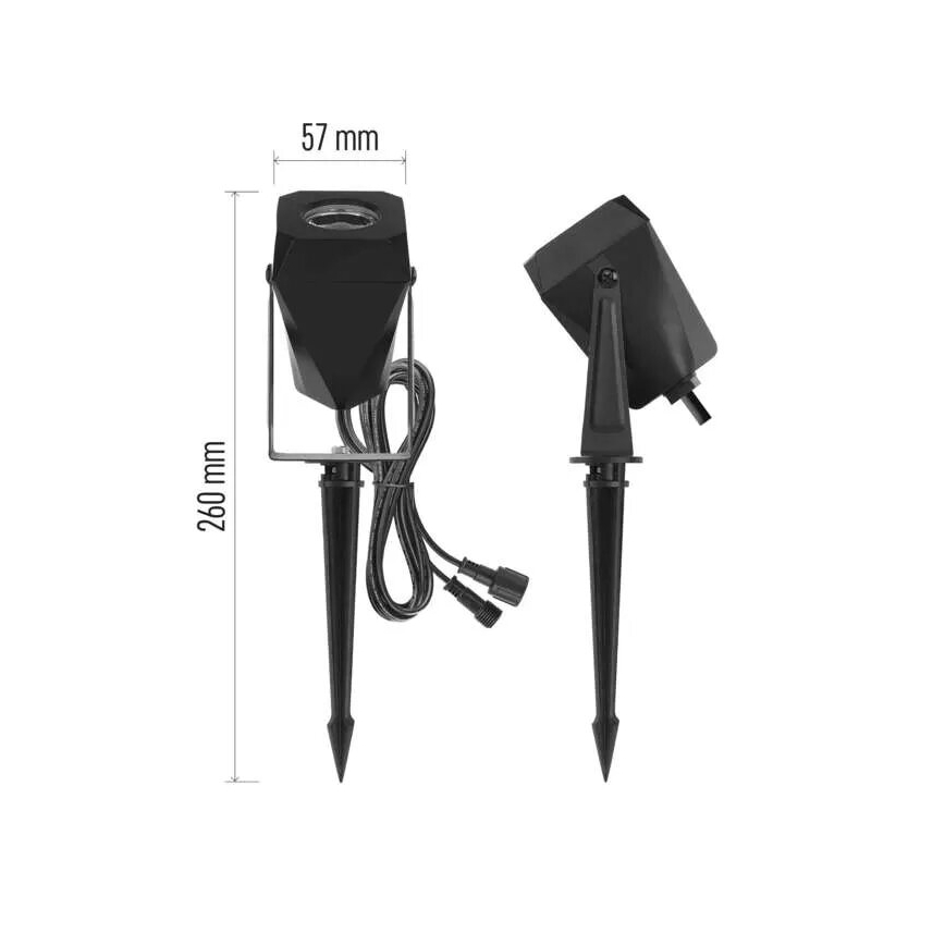 LED RGBIC Димируем екстериорен лампа GoSmart - разширение LED/1,5W/230V 3000-6500K IP65 Wi-Fi Tuya
