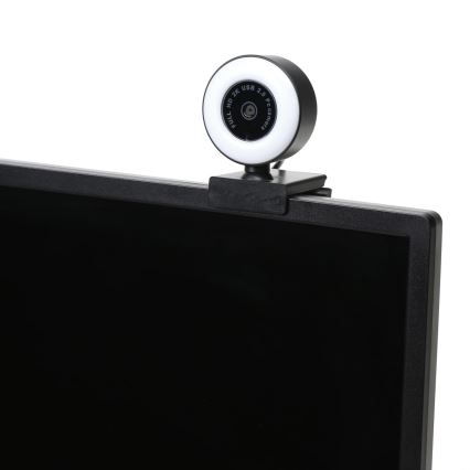 Уеб камера 2K с димируемо LED осветление