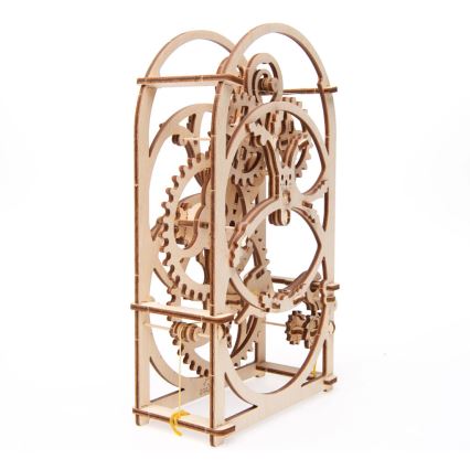 Ugears - 3D дървен механичен пъзел Часовников механизъм