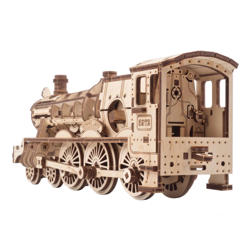 Ugears - 3D дървен механичен пъзел Harry Potter "Хогуортс Експрес"