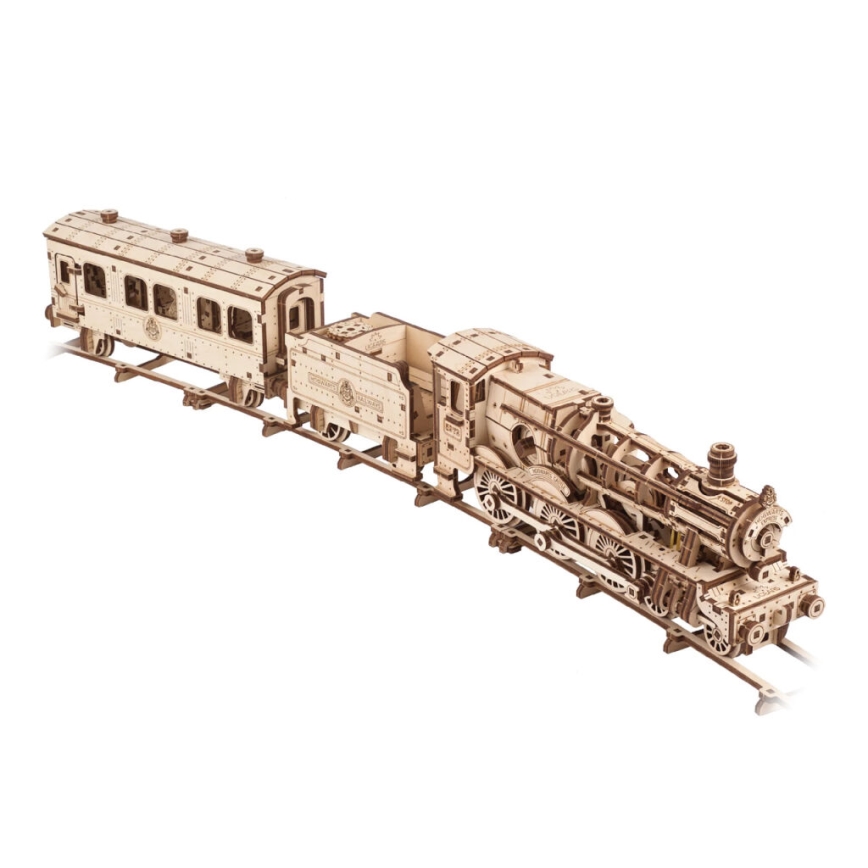 Ugears - 3D дървен механичен пъзел Harry Potter "Хогуортс Експрес"