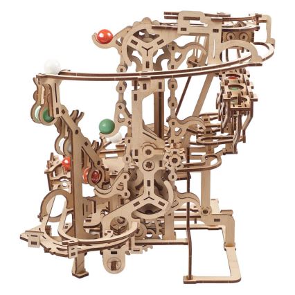 Ugears - 3D дървен механичен пъзел Писта за тичане
