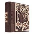 Ugears - 3D дървен механичен пъзел Книга на тайните