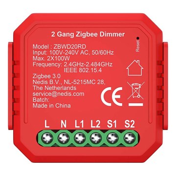 Умен двоен димър SmartLife 230V