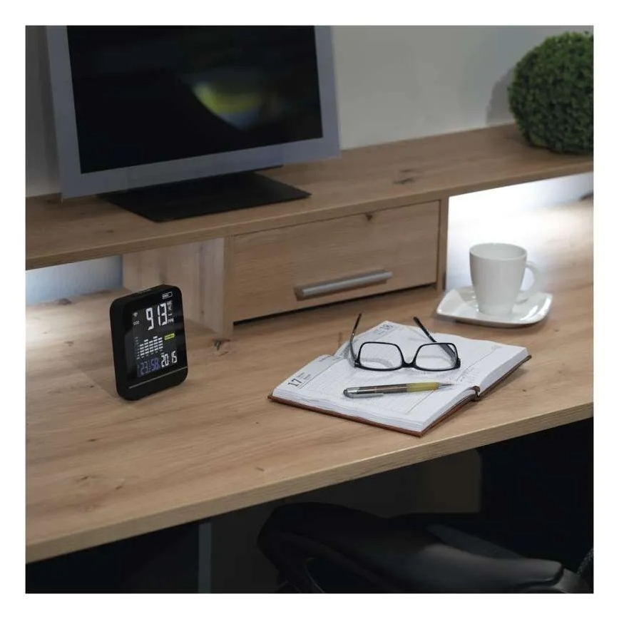 Умен монитор за качество на въздуха GOSMART 5V Wi-Fi