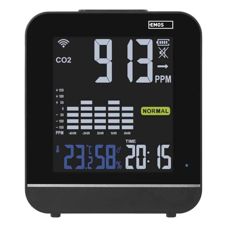 Умен монитор за качество на въздуха GOSMART 5V Wi-Fi