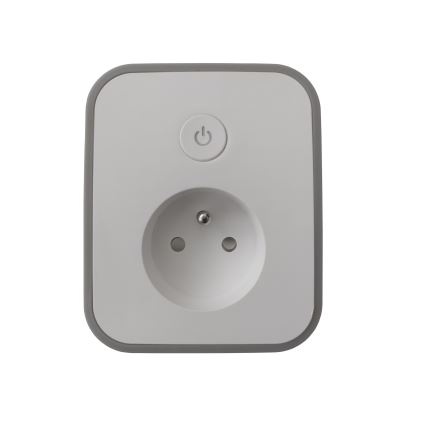 Умен контакт с измерване на консумацията 3680W/230V + 2xUSB/12W/5V Wi-Fi