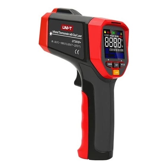 Uni-T - Инфрачервен безконтактен термометър 1x9V 6LR61 1300°C