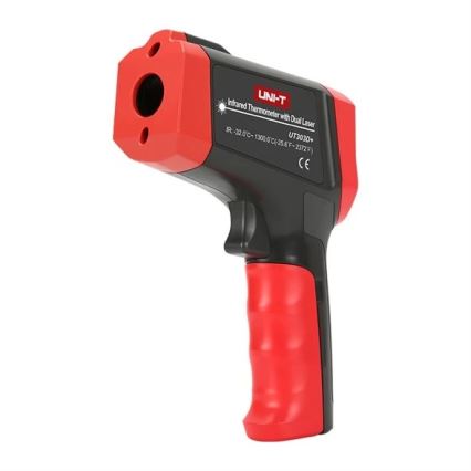 Uni-T - Инфрачервен безконтактен термометър 1x9V 6LR61 1300°C