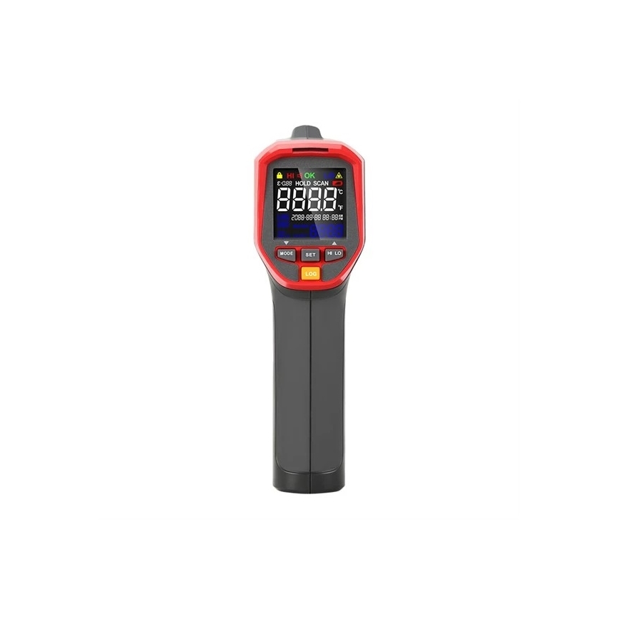 Uni-T - Инфрачервен безконтактен термометър 1x9V 6LR61 1300°C