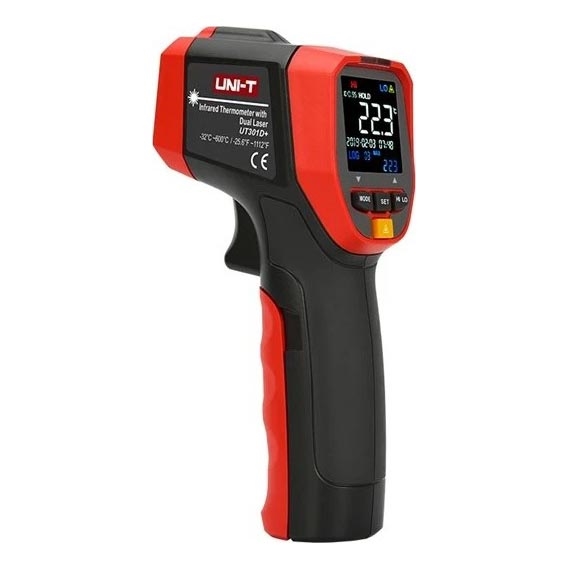 Uni-T - Инфрачервен безконтактен термометър 1x9V 6LR61 600°C