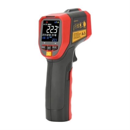 Uni-T - Инфрачервен безконтактен термометър 1x9V 6LR61 600°C