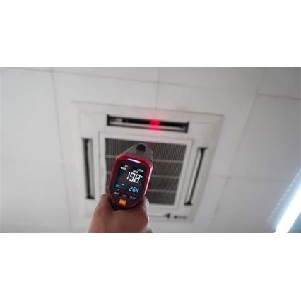 Uni-T - Инфрачервен безконтактен термометър 1x9V 6LR61 1300°C