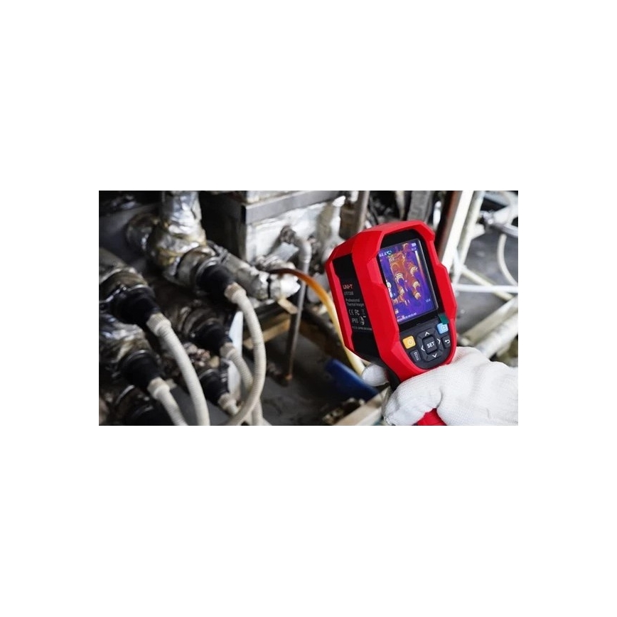 Uni-T - Термовизионна камера 5000 mAh, 256 x 192 пиксела, IP65, Wi-Fi