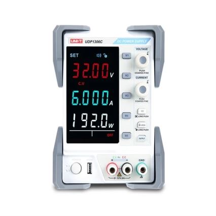 Uni-T UDP1306C - Лабораторно захранване UDP1306C 0-32V/0-6A