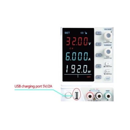 Uni-T UDP1306C - Лабораторно захранване UDP1306C 0-32V/0-6A
