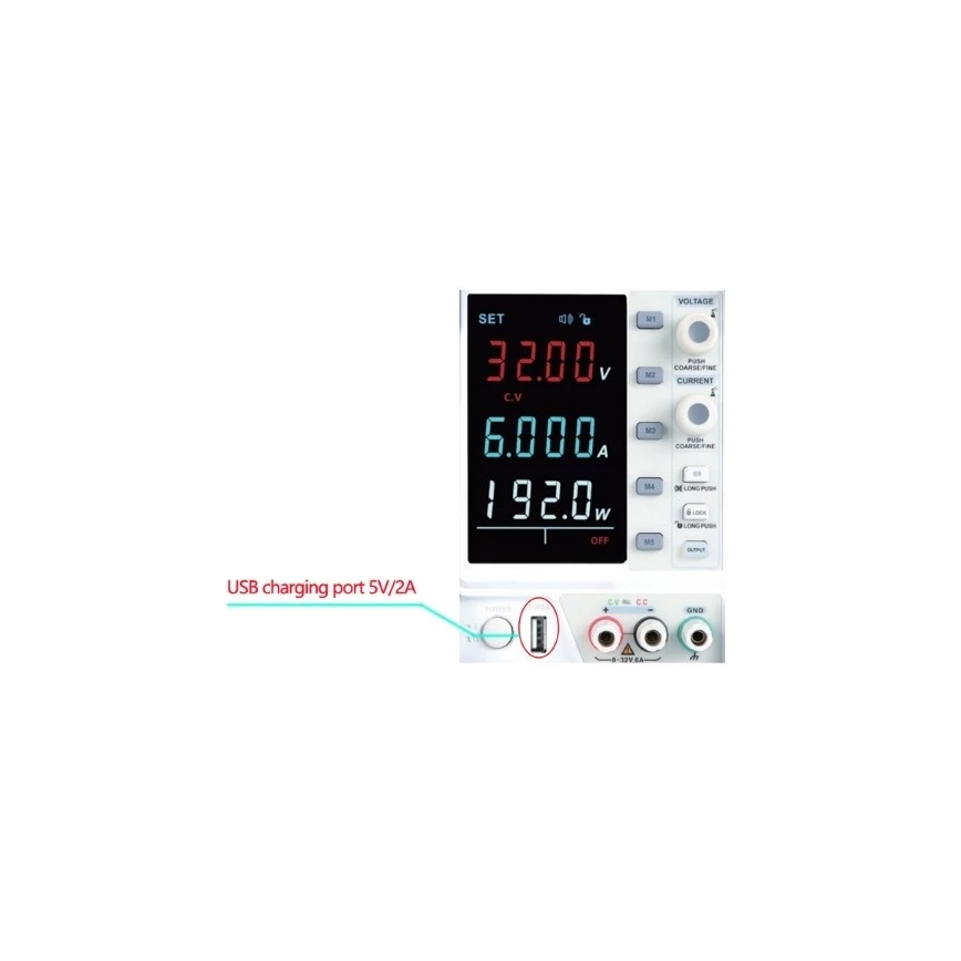 Uni-T UDP1306C - Лабораторно захранване UDP1306C 0-32V/0-6A