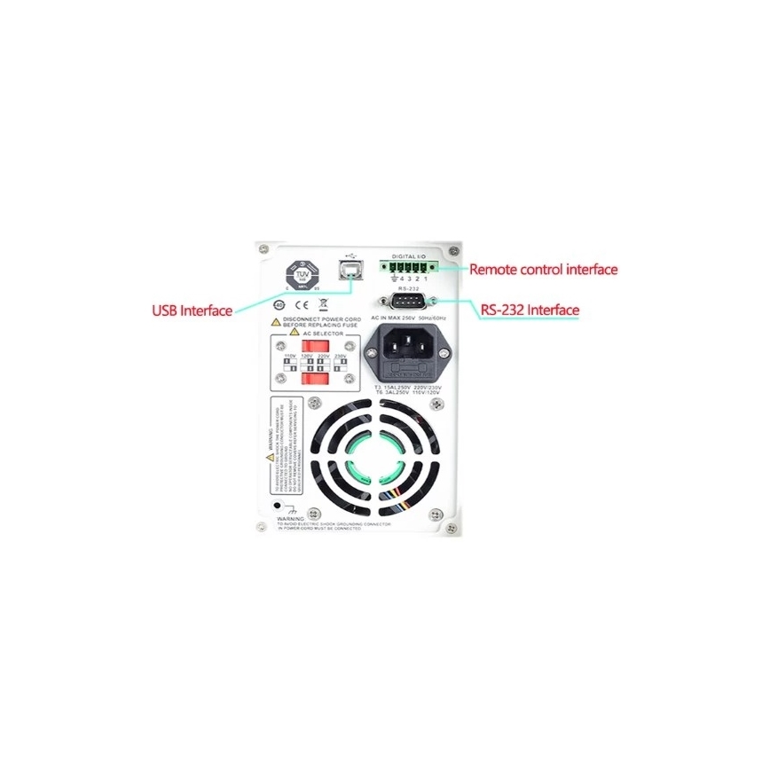 Uni-T UDP1306C - Лабораторно захранване UDP1306C 0-32V/0-6A