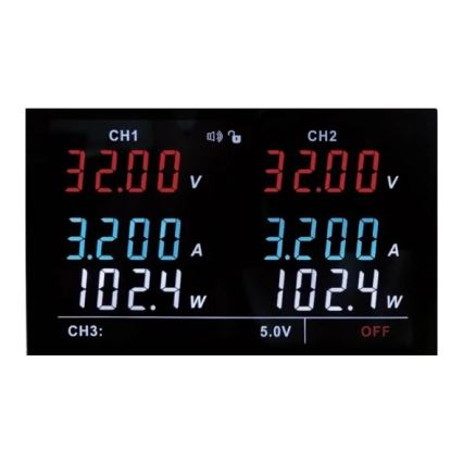 Uni-T UDP3305C - Лабораторно захранване UDP3305C 0-30V/0-5A