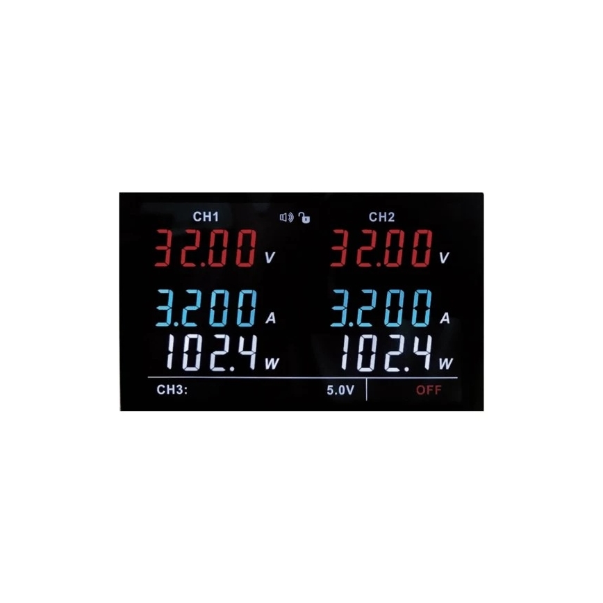 Uni-T UDP3305C - Лабораторно захранване UDP3305C 0-30V/0-5A