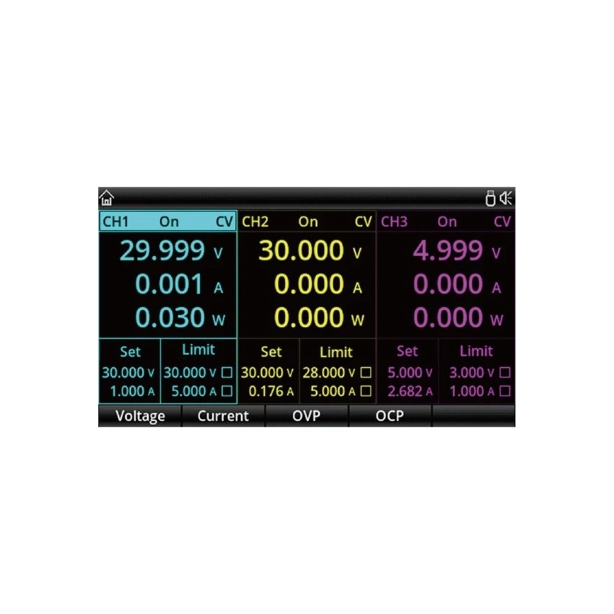 Uni-T UDP3305S-E - Лабораторно захранване UDP3305S-E 0-30V/0-6A