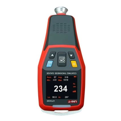 Uni-T UT343D - Тестер за дебелина на лак 2xAAA