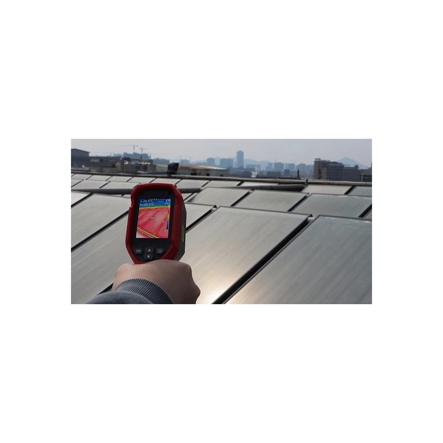 Uni-T UTi720A - Термокамера 5000 mAh 320x240 px 3,6V IP65