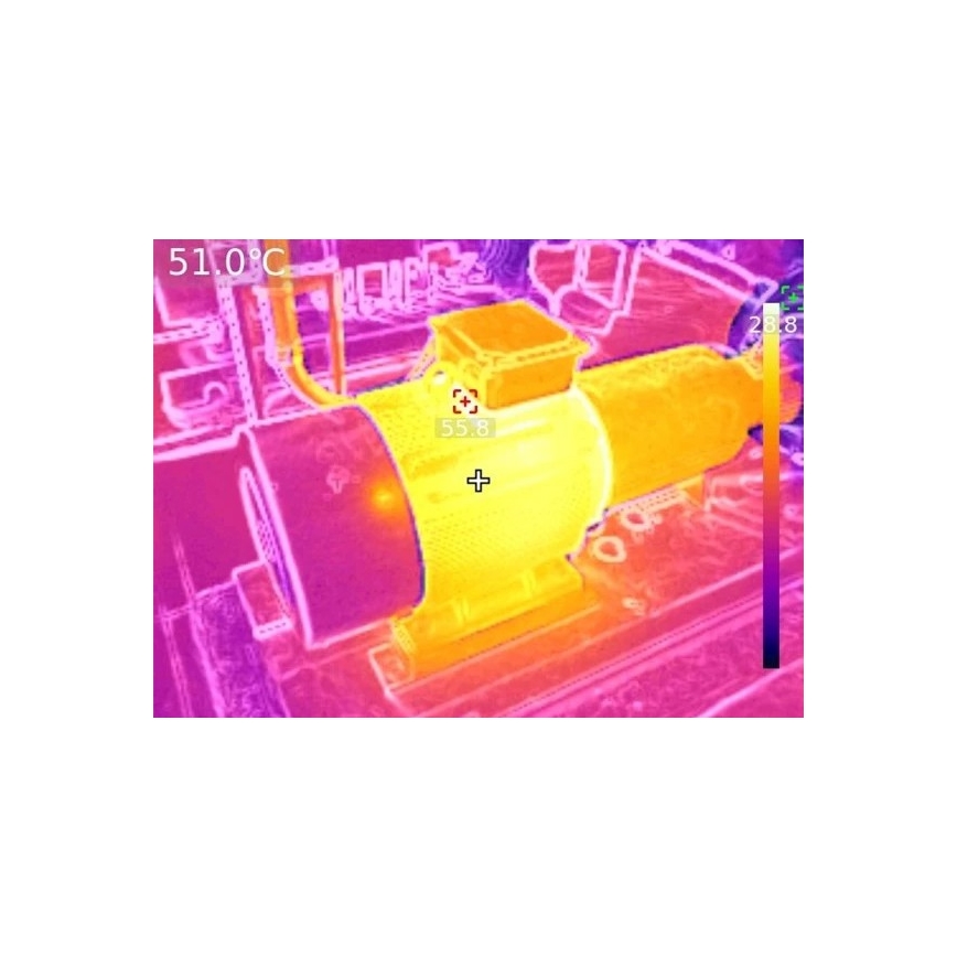 Uni-T UTi720V - Термовизионна камера 5200 mAh 640x480 px 3,7V IP54