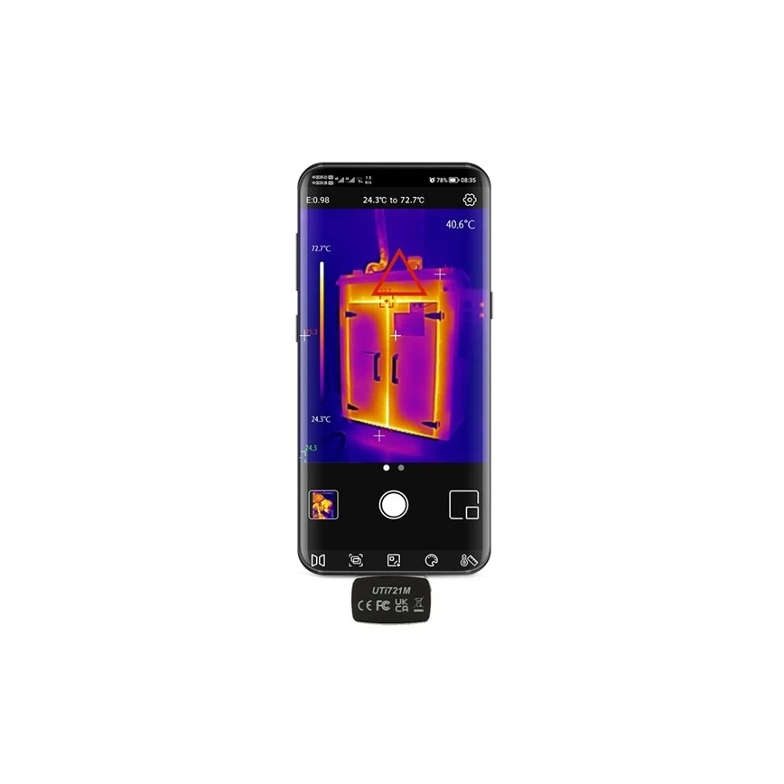 Uni-T UTi721M - Термовизионна камера USB-C